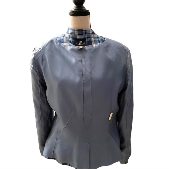 LIMITED AMERICA PLAID BLAZER SIZE 10 - Picture 3 of 6